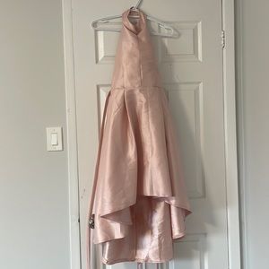 Pink halter dress
